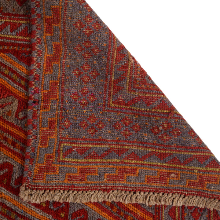 Small Square Mashwani Rug 4' 1" x 4' 3" - No. AL52220