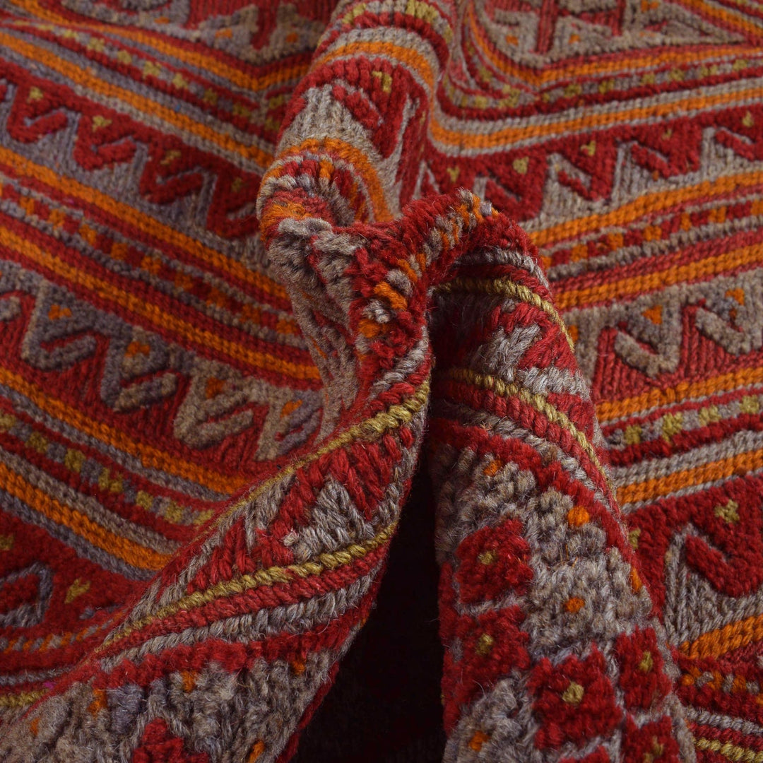 Small Square Mashwani Rug 4' 1" x 4' 3" - No. AL52220