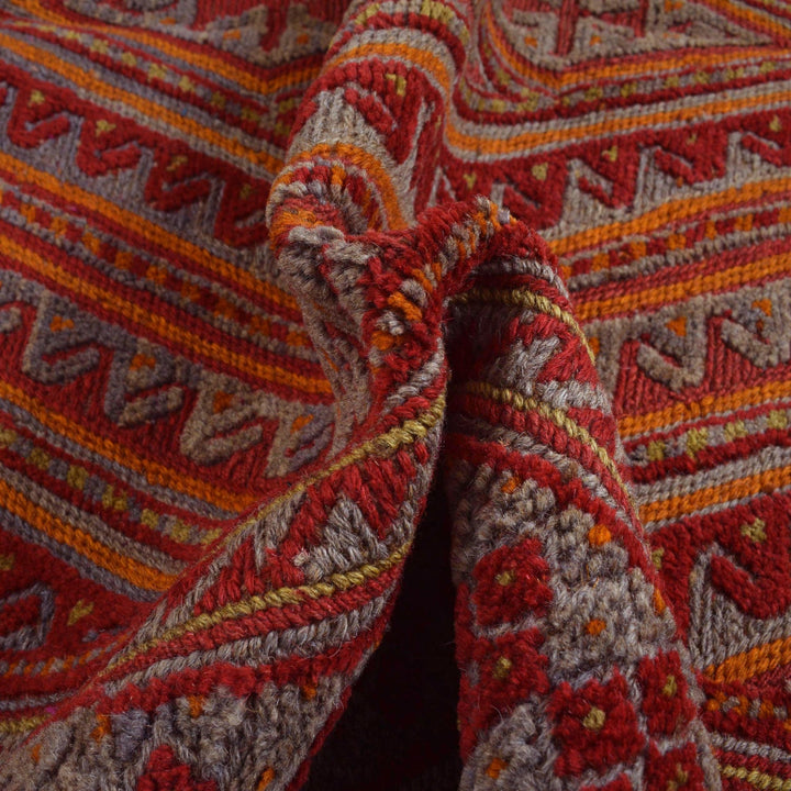 Small Square Mashwani Rug 4' 1" x 4' 3" - No. AL52220