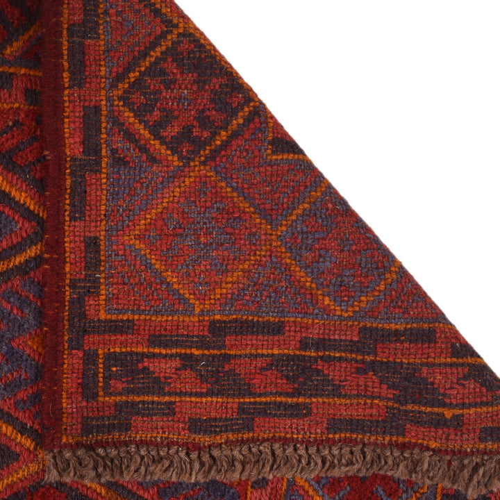 Hand Knotted Mashwani Area Rug 3' 10" x 4' 6" - No. AL81766