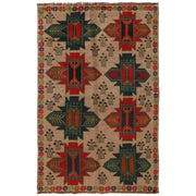 Tribal Baloch Rug 4' 2" x 6' 7" - No. AL21601
