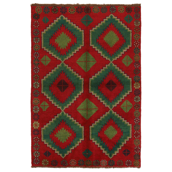 Tribal Baloch Rug 4' 2" x 6' 3" - No. AL97459