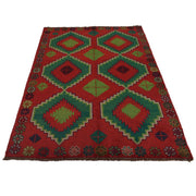 Tribal Baloch Rug 4' 2" x 6' 3" - No. AL29862
