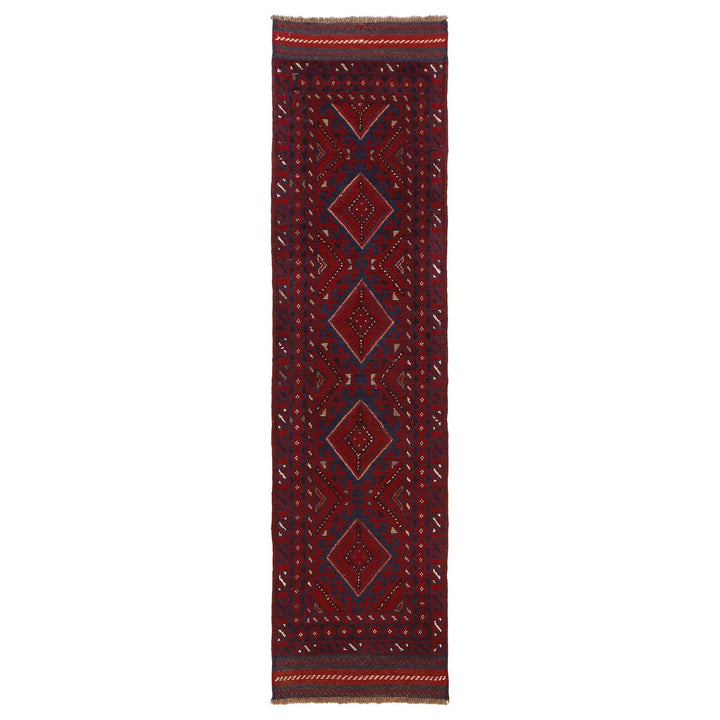 Handmade Mushwani Runner Rug 2' 0" x 8' 2" - No. AL18038