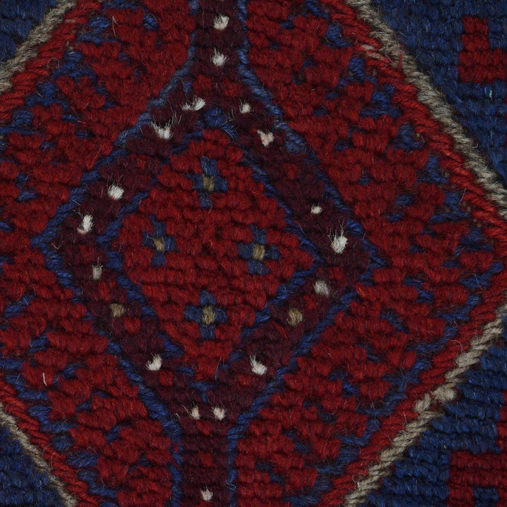 Handmade Mushwani Runner Rug 2' 0" x 8' 2" - No. AL18038