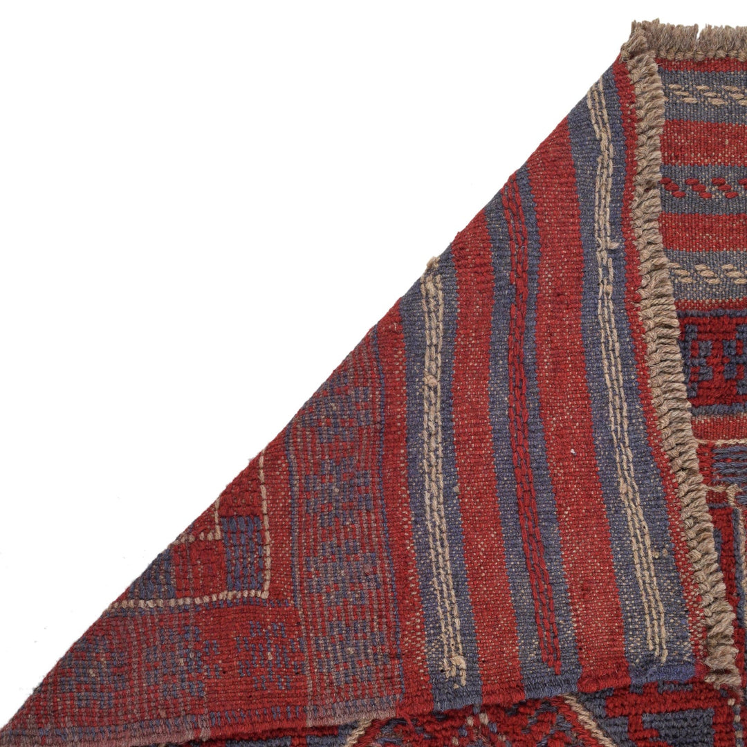 Handmade Wool Mushwani Runner 2' 2" x 8' 1" - No. AL52021