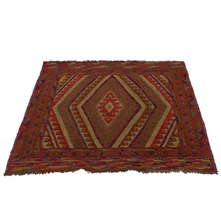 Handmade Mushwani Carpet 3' 10" x 3' 11" - No. AL10414