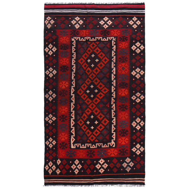 Handmade Maimana Kelim 3' 7" x 6' 8" - No. AL39436