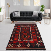 Handmade Maimana Kelim 3' 7" x 6' 8" - No. AL39436