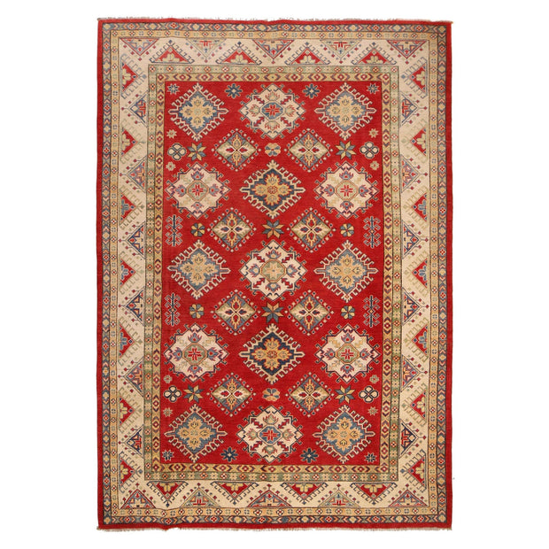 Red Kazak Rug 6' 5" x 9' 9" - No. AL31981
