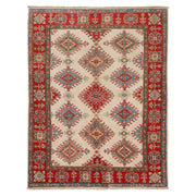 Hand knotted Kazak Carpet 5' 1" x 6' 5" - No. AL53196