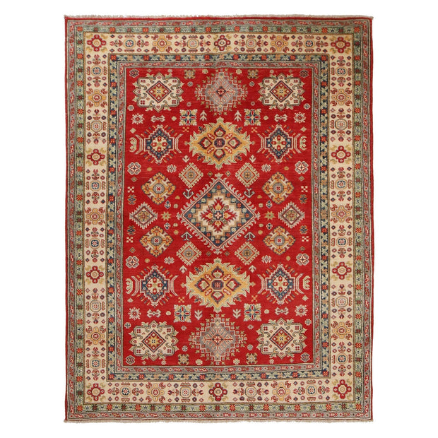 Red Color Kazak Rug 5' 0" x 6' 9" - No. AL77773