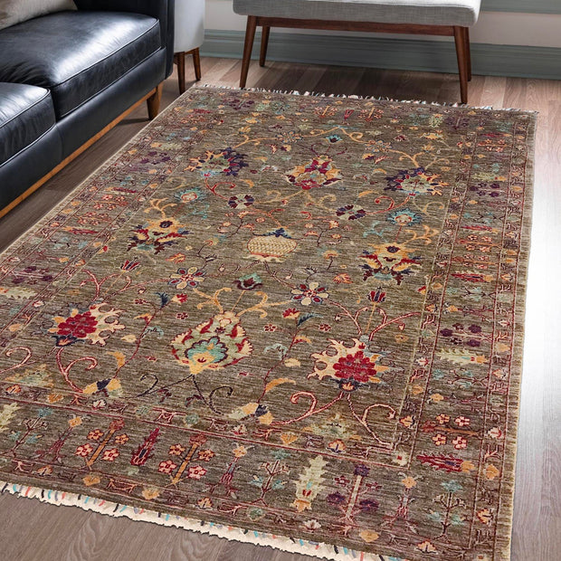Hand Knotted Sultani Modern Rug 4' 10" x 6' 4" - No. AL79834