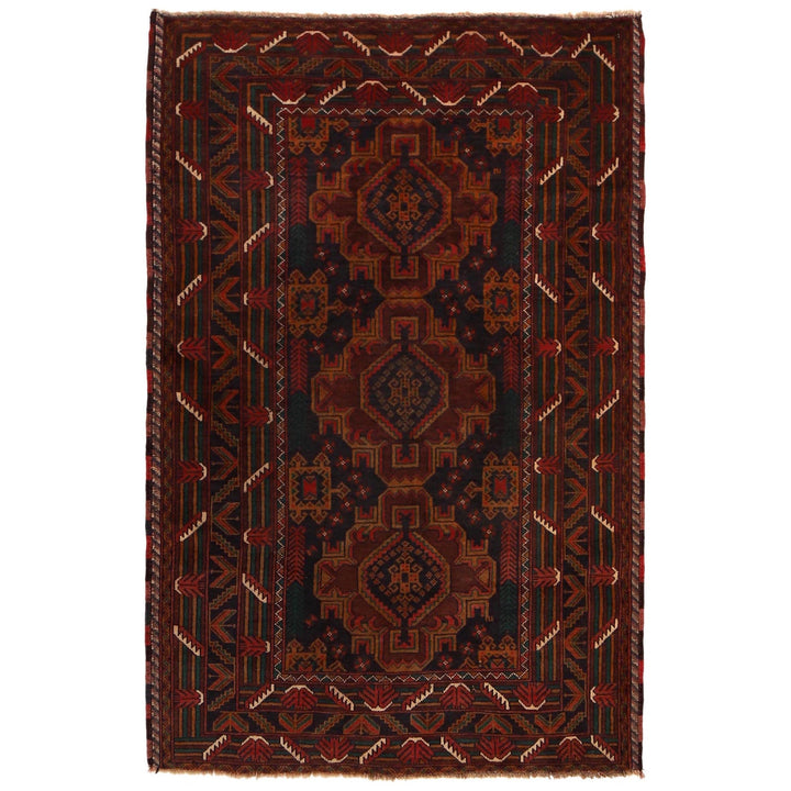 Baluch Short Rug 3' 8" x 5' 9" - No. AL25535
