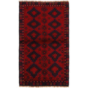 Baluch Small Size Rug 2' 9" x 4' 8" - No. AL18976