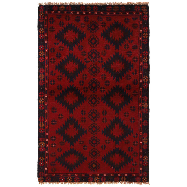 Handmade Balochi Carpet 2' 11" x 4' 8" - No. AL43415