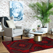 Traditional Baloch Rug 2' 9" x 4' 7" - No. AL86699