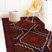 Baluch Small Size Rug 3' 2" x 4' 8" - No. AL21937