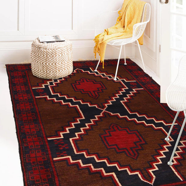 Baluch Small Size Rug 3' 2" x 4' 8" - No. AL21937