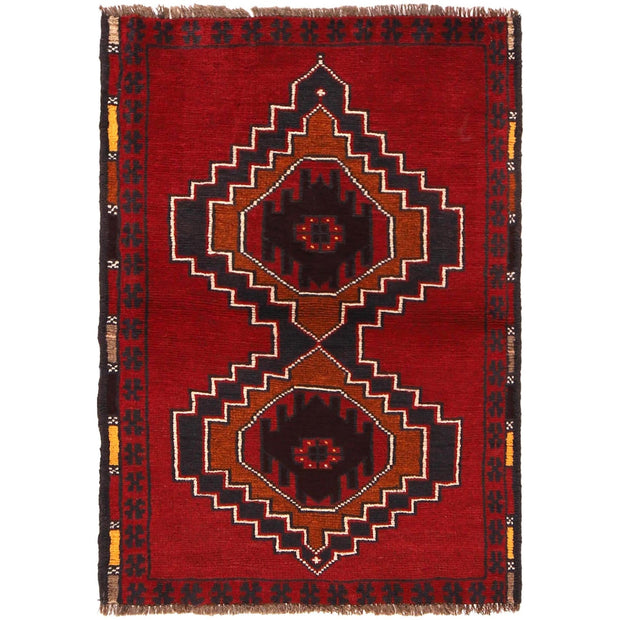 Red Baluchi Rug 2' 10" x 4' 2" - No. AL69187