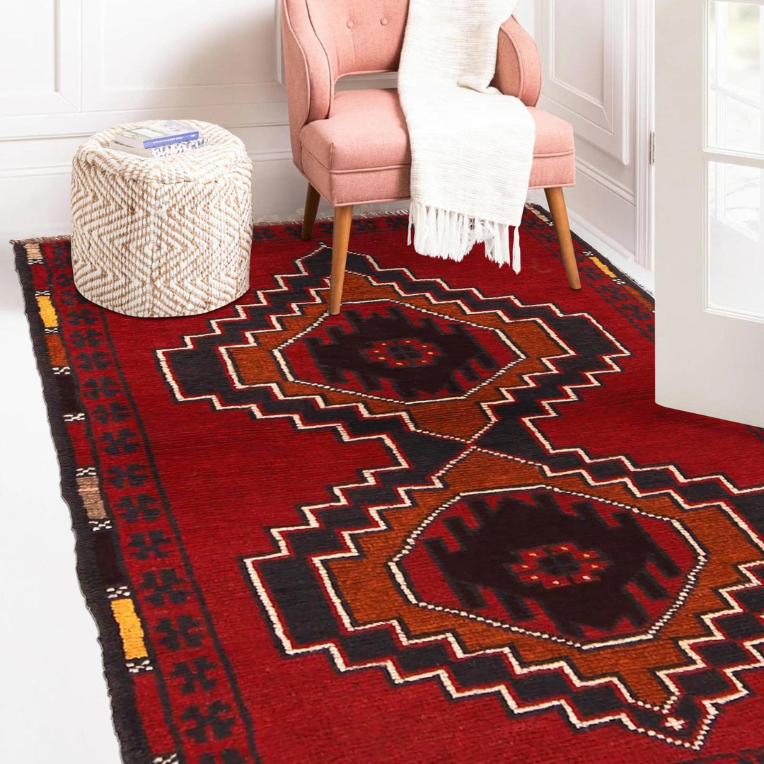 Red Baluchi Rug 2' 10" x 4' 2" - No. AL69187