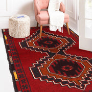 Red Baluchi Rug 2' 10" x 4' 2" - No. AL69187