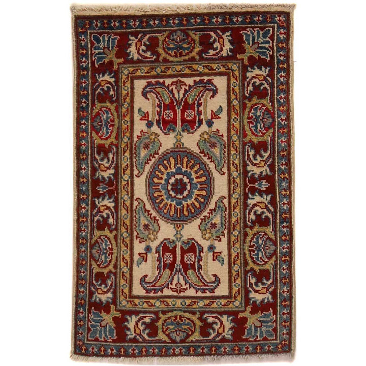 Handmade Kazak Area Rug 1' 11" x3' 1" - No. AL67192