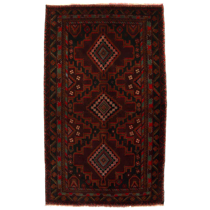 Multi Color Baluchi Rug 4' 0" x 6' 8" - No. AL46197