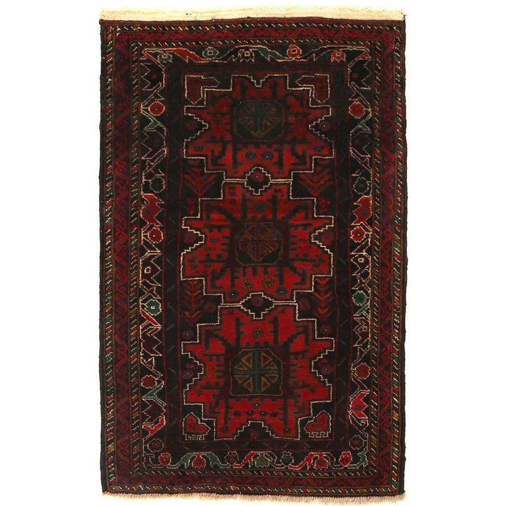 Traditional Baloch Rug 2' 10" x 4' 4" - No. AL52718