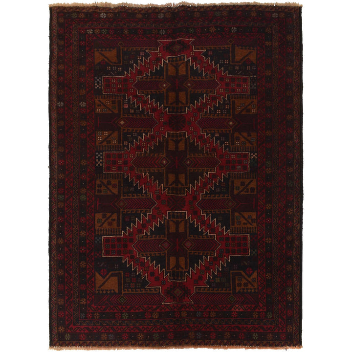 Handmade Baluchi Rug 4' 2" x 5' 10" - No. AL20347
