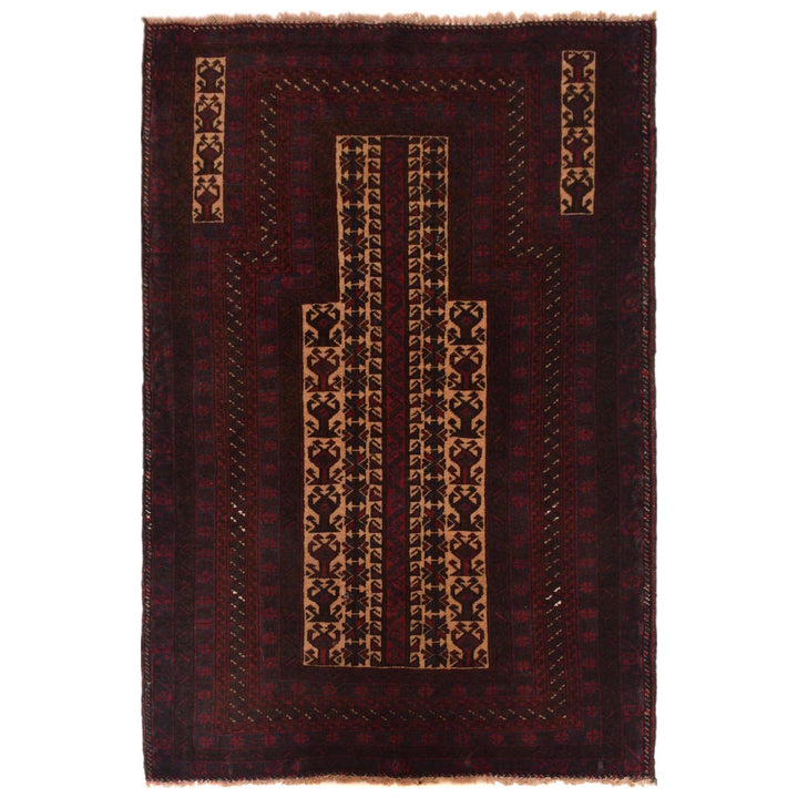 Muslim Prayer Rug 3' 0" x 4' 8" - No. AL92753