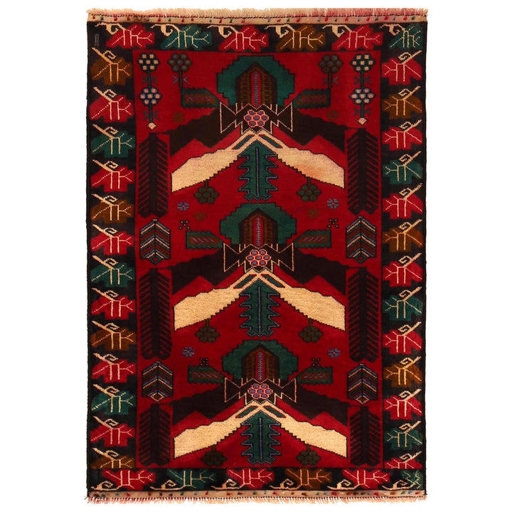 Baluch Small Size Rug 2' 11" x 4' 2" - No. AL96410