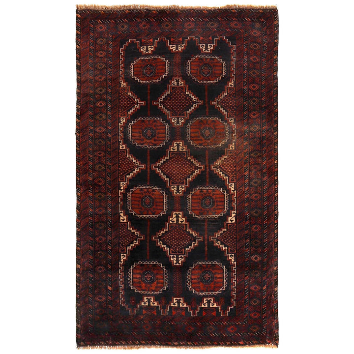 Handmade Baluchi Rug 3' 7" x 6' 1" - No. AL73092