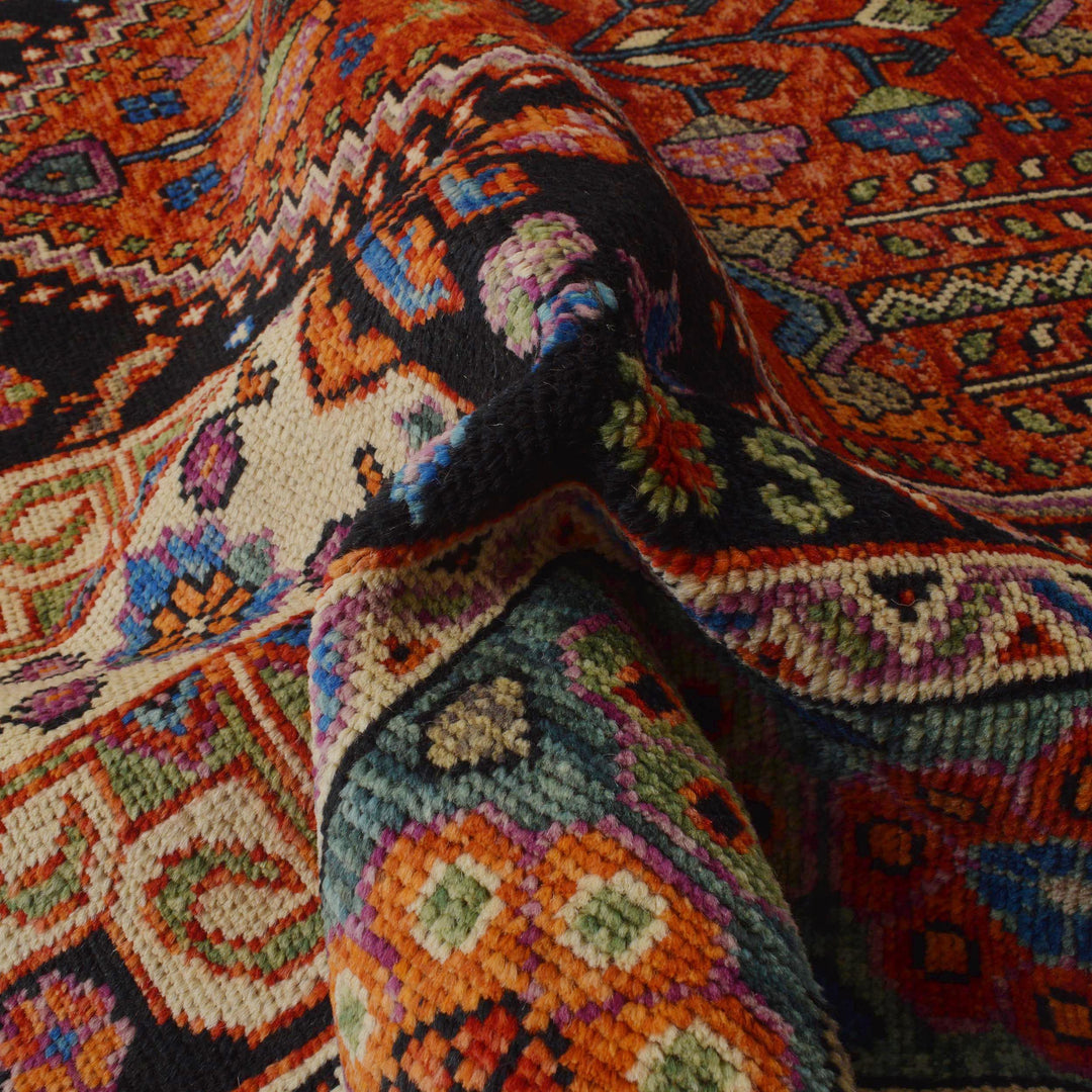Shirazi Hand Knotted Carpet 6' 6" x 9' 9" - No. AL79538