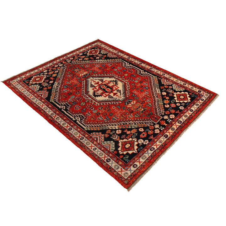 Persian Shirazi Design Carpet 5' 8" x 7' 10" - No. AL16313
