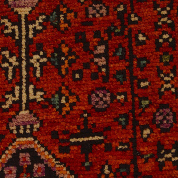 Rich Red Color Shiraz Carpet Runner 2' 7" x 9' 7" - No. AL72352