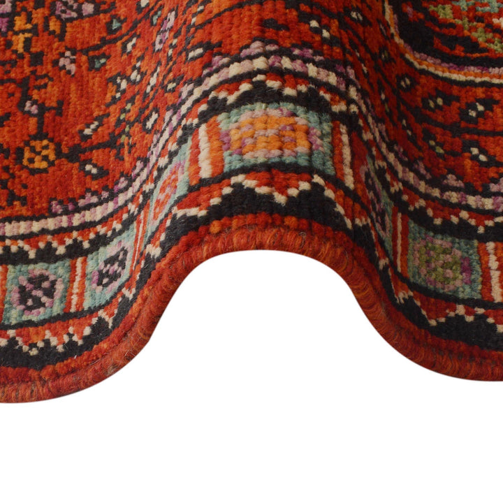 Rich Red Color Shiraz Carpet Runner 2' 7" x 9' 7" - No. AL72352