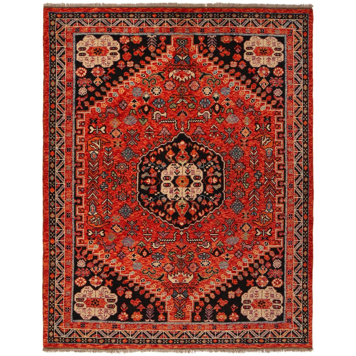Handmade Sherazi Area Rug 5' 11" x 7' 8" - No. AL96914