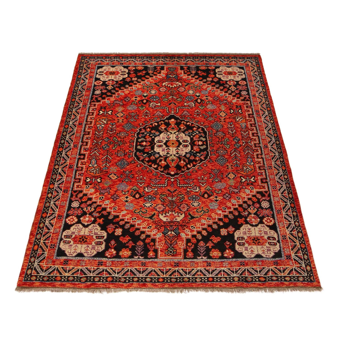 Handmade Sherazi Area Rug 5' 11" x 7' 8" - No. AL96914