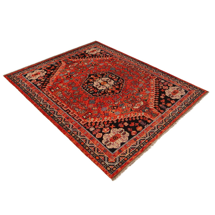 Handmade Sherazi Area Rug 5' 11" x 7' 8" - No. AL96914