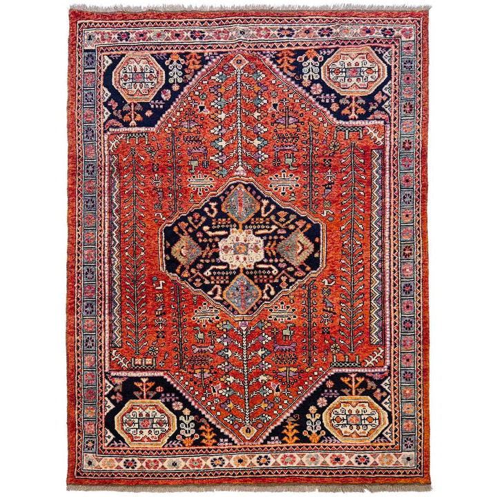 Handmade Sherazi Area Rug 5' 9" x 7' 9" - No. AL50825