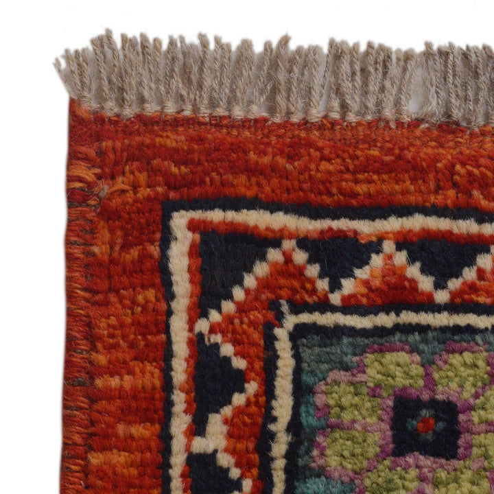 Red Color Shiraz Carpet 8' 2" x 9' 9" - No. AL35825