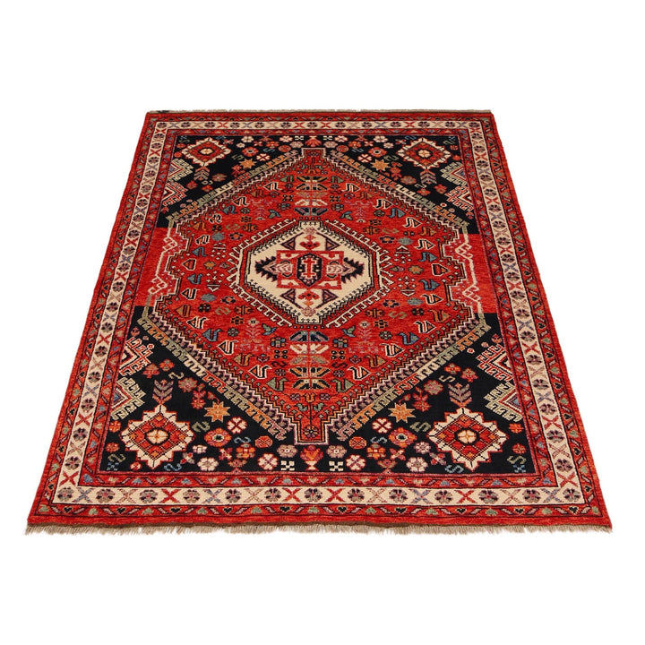 Persian Shirazi Design Carpet 5' 9" x 7' 8" - No. AL35747