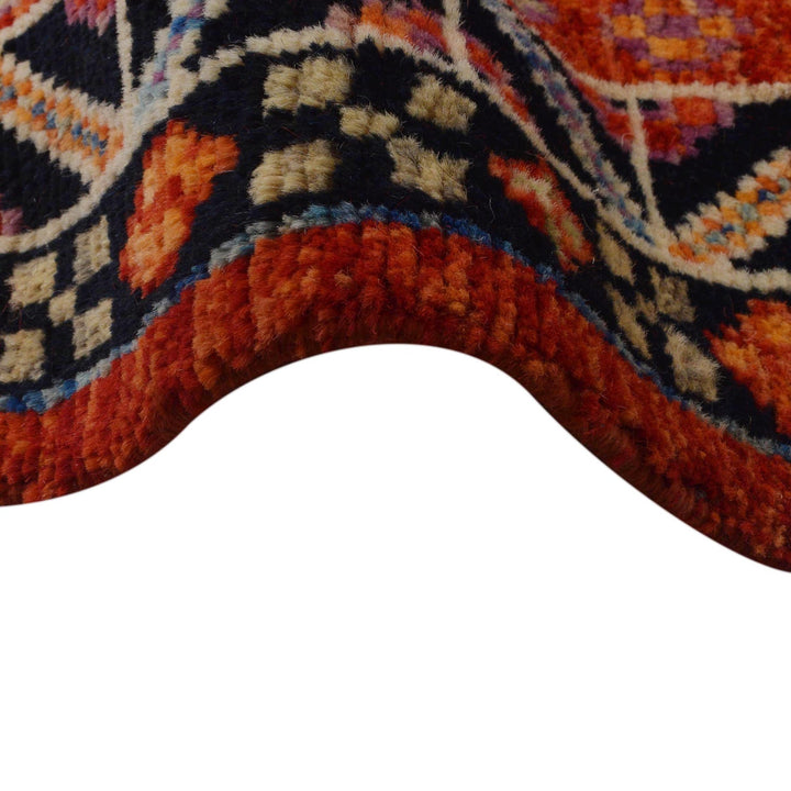 Red Color Shiraz Carpet 8' 4" x 9' 8" - No. AL43409