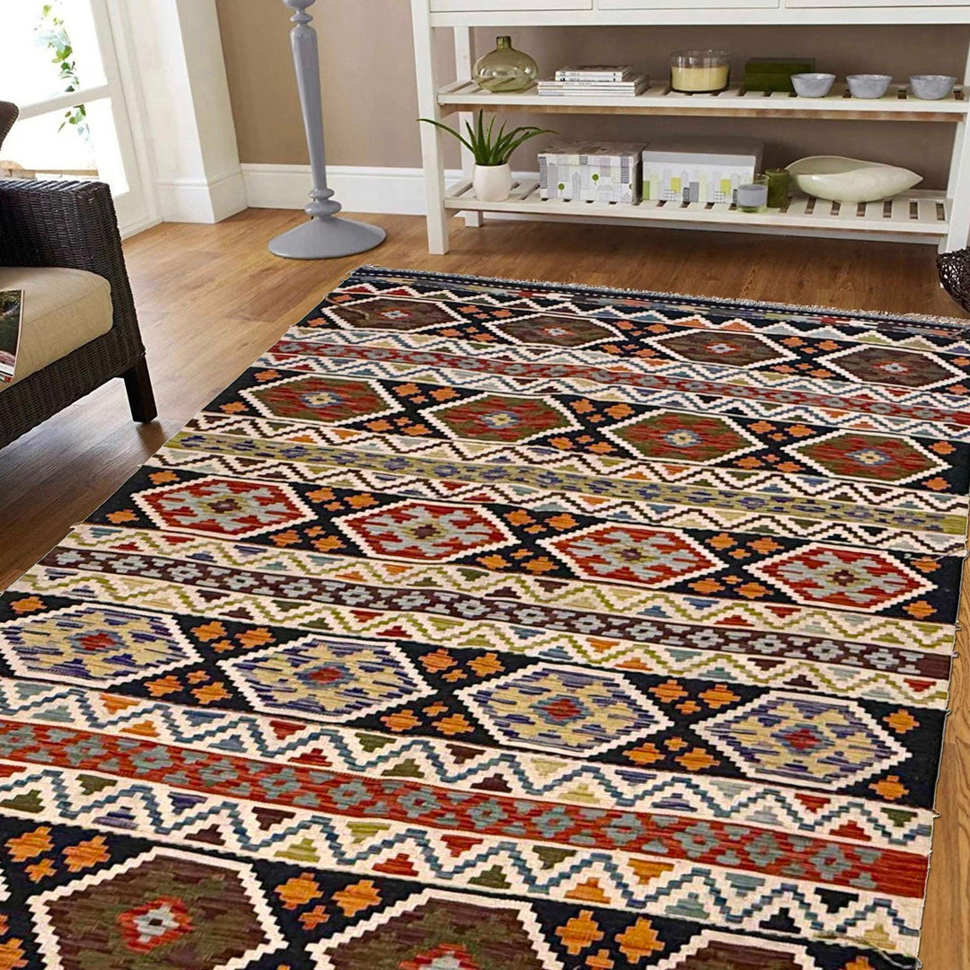 Medium Size Chobi Kilim 4' 11" x 7' 3" - No. AL91158
