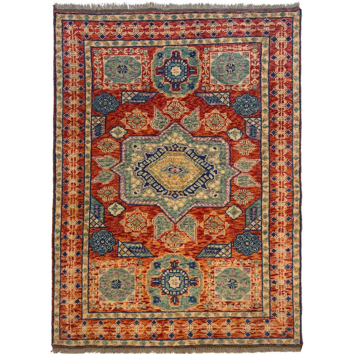 Oriental Mamluk Area Rug 3' 11" x 5' 9" - No. AL93486