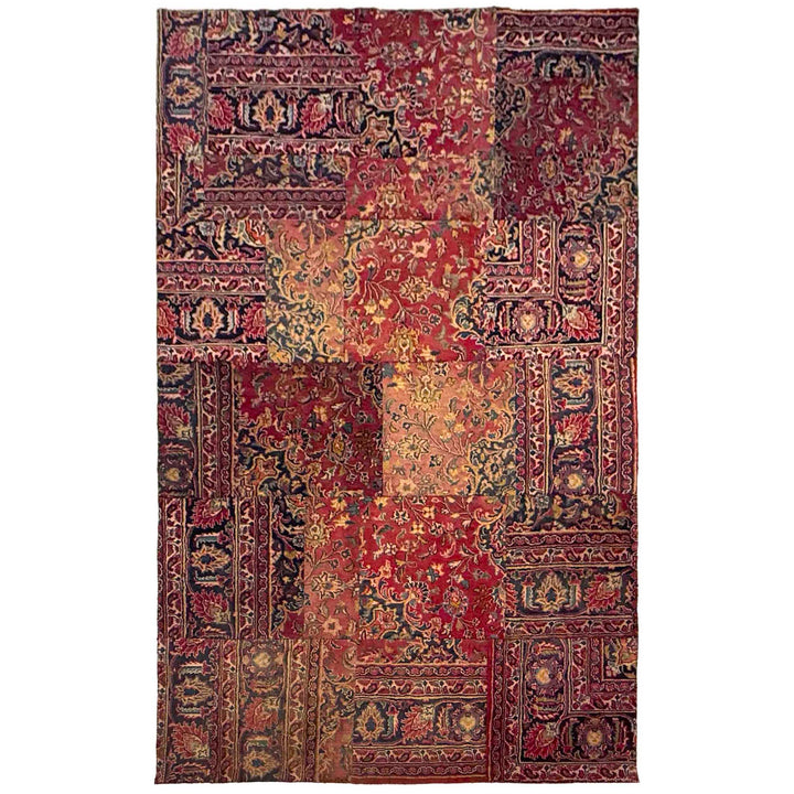 Handmade Vintage Patchwork Area Rug 5' 0" x 7' 10" - No. AL704819