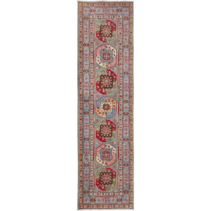 Authentic Oriental Waziri Runner Carpet 2' 7" x 9' 10" - No. AL38402