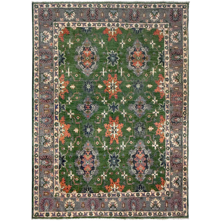 Oriental Kazak Rug 4' 10" x 7' 1" - No. AL57556