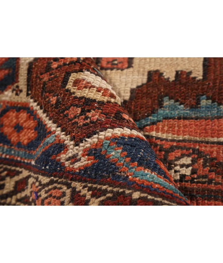 Afghan Heriz Rug 10' 0" x 14' 5" Hand-Knotted | No. AT98257